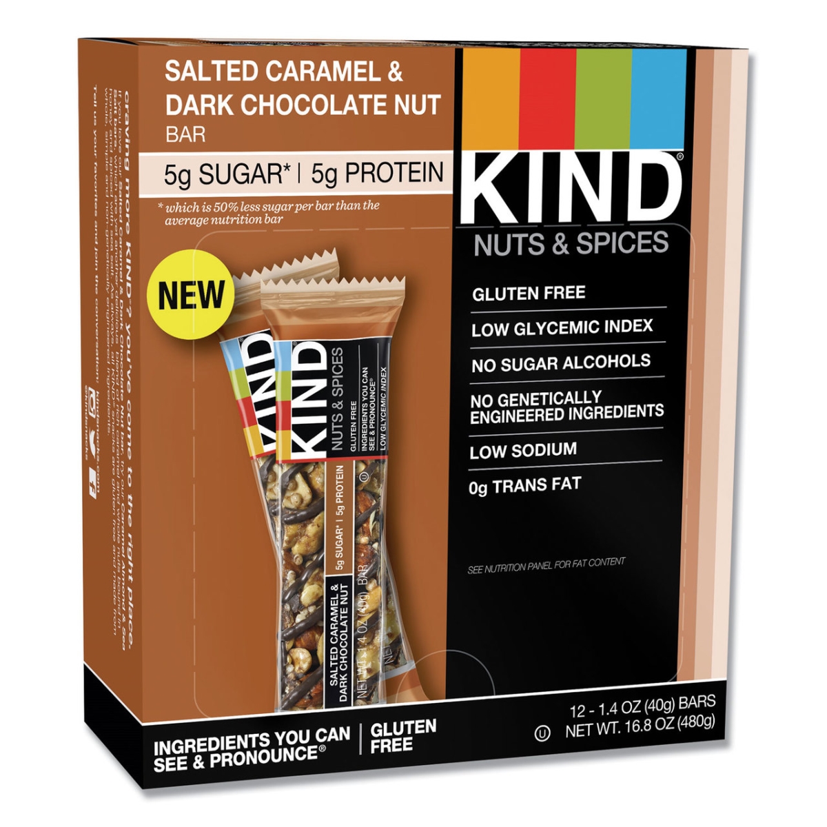 Knd27742 1.4 Oz Food Nuts & Spices Bar Peanut Butter - Pack Of 12