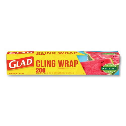 GTIN 012587701041 product image for Clorox CLO00020CT 200 Square Foot Roll Cling Wrap Plastic Wrap, Clear - Case | upcitemdb.com