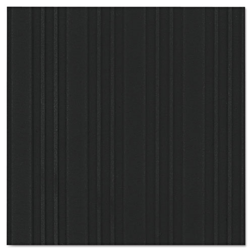 Crown Mats & Matting Fl3660bk 36 X 60 In. Ribbed Vinyl Anti-fatigue Mat - Black