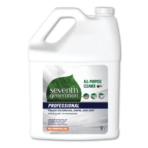 UPC 818255277951 product image for SEV44720CT 1 gal Bottle Free & Clear All-Purpose Cleaner - Case of 2 | upcitemdb.com