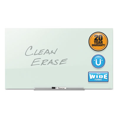 Quartet Manufacturing G8548IMW 85 x 48 in. Invisa Mount Magnetic Glass Marker Board Frameless Surface - White Quartet Manufacturing G8548IMW 85 x 48 in. Invisa Mount Magnetic Glass Marker Board Frameless Surface - White