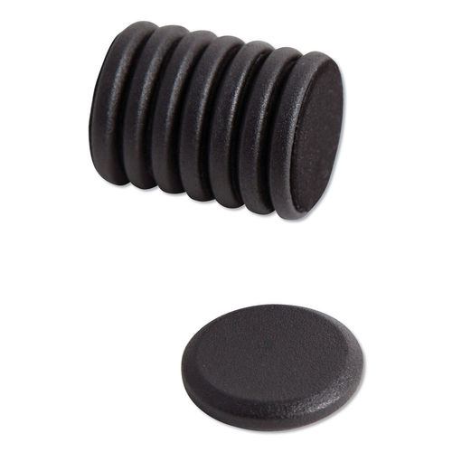 UPC 843463130217 product image for UBR3021U0012 1.25 in. dia. High Energy Magnets Circle, Black - Pack of 8 | upcitemdb.com