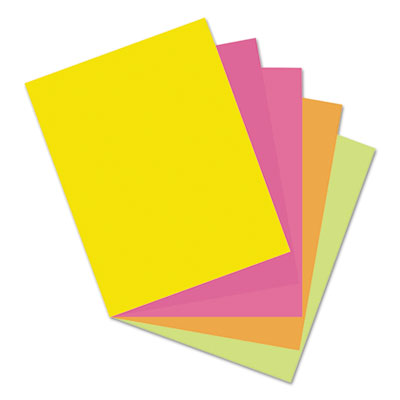 Pacon 101161 65 lbs Array Card Stock Letter - Assorted Hyper Colors 50 Sheets per Pack Pacon 101161 65 lbs Array Card Stock Letter - Assorted Hyper Colors 50 Sheets per Pack