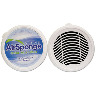 Del 1011dp 8 Oz Odor-absorbing Replacement Sponge - Neutral, 6 Per Box