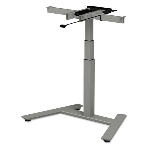 Alera Ht1csg 24.5 - 43.25 H In. 3-stage Single-column Electric Adjustable Table Base, Gray