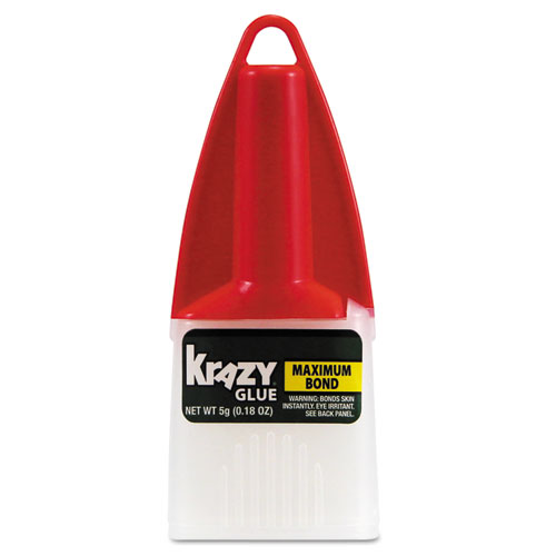Elmers Products Kg48348mr 0.18 Oz Durable Maximum Bond Krazy Glue With Precision Tip