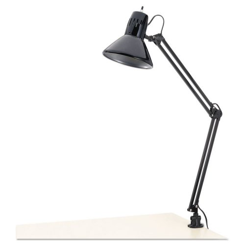 Alera Lmp702b 28 In. Architect Lamp, Adjustable Clamp-on - Black