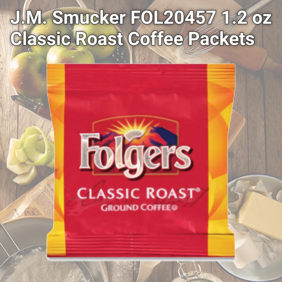 Picture of J.M. Smucker FOL20457 1.2 oz Classic Roast Coffee Packets