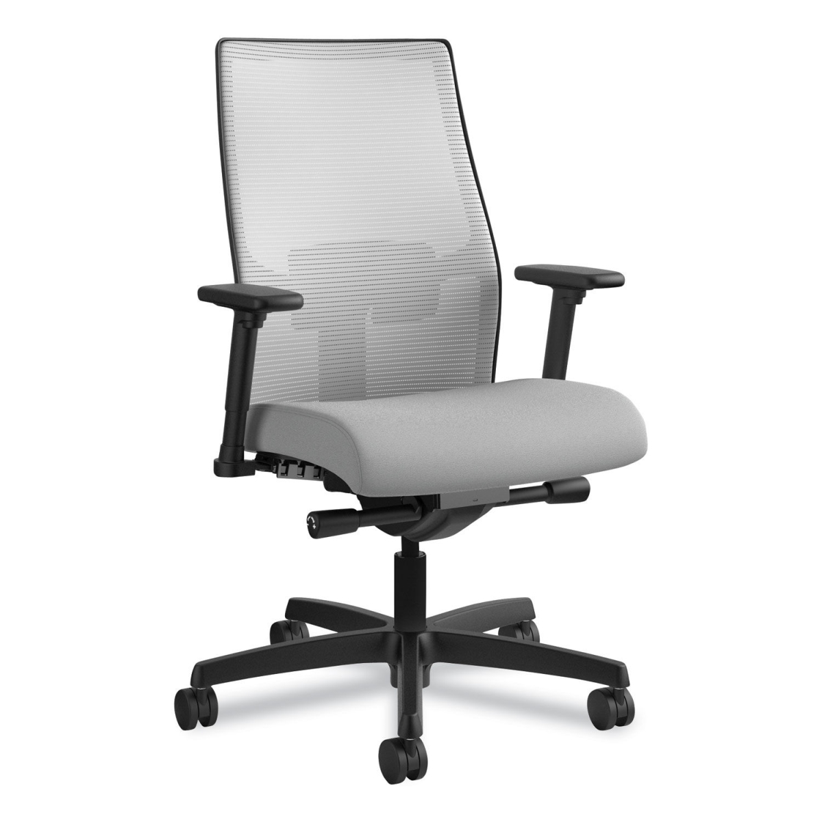 UPC 888531005875 product image for I2M2AFC22ATK 2.0 Ignition 4-Way Stretch Mid-Back Mesh Task Chair, Light Gray | upcitemdb.com