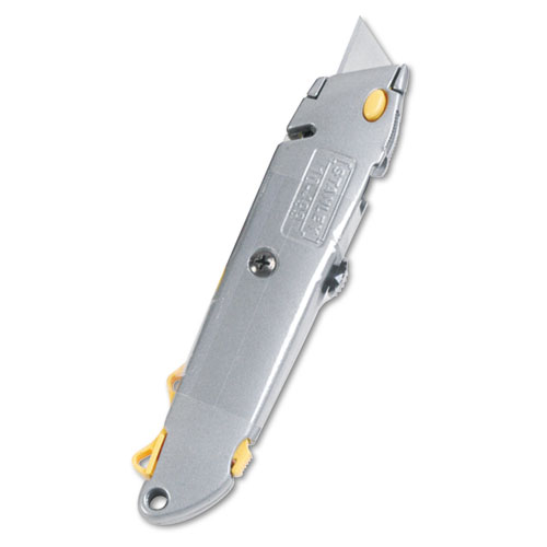 Stanley Bostitch 10499BX Quick-Change Utility Knife with Retractable Blade & Twine Cutter Gray Stanley Bostitch 10499BX Quick-Change Utility Knife with Retractable Blade & Twine Cutter Gray