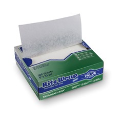 Rw66 6 X 10.75 In. Wrap Deli Papers, 500 Per Pack - Pack Of 12