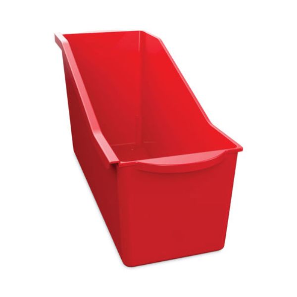 DEF39508RED protective Book Bin, 14.2 x 5.34 x 7.35 in. - Red