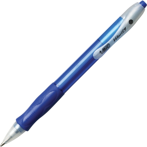 BIC VLG361BE 1 mm Velocity Retractable Ball Pen Blue Ink - 36 per Pack BIC VLG361BE 1 mm Velocity Retractable Ball Pen Blue Ink - 36 per Pack