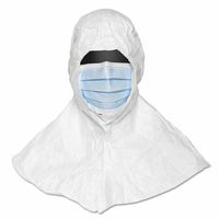 Ty273bwh Tyvek Apron - One Size Fits All, White