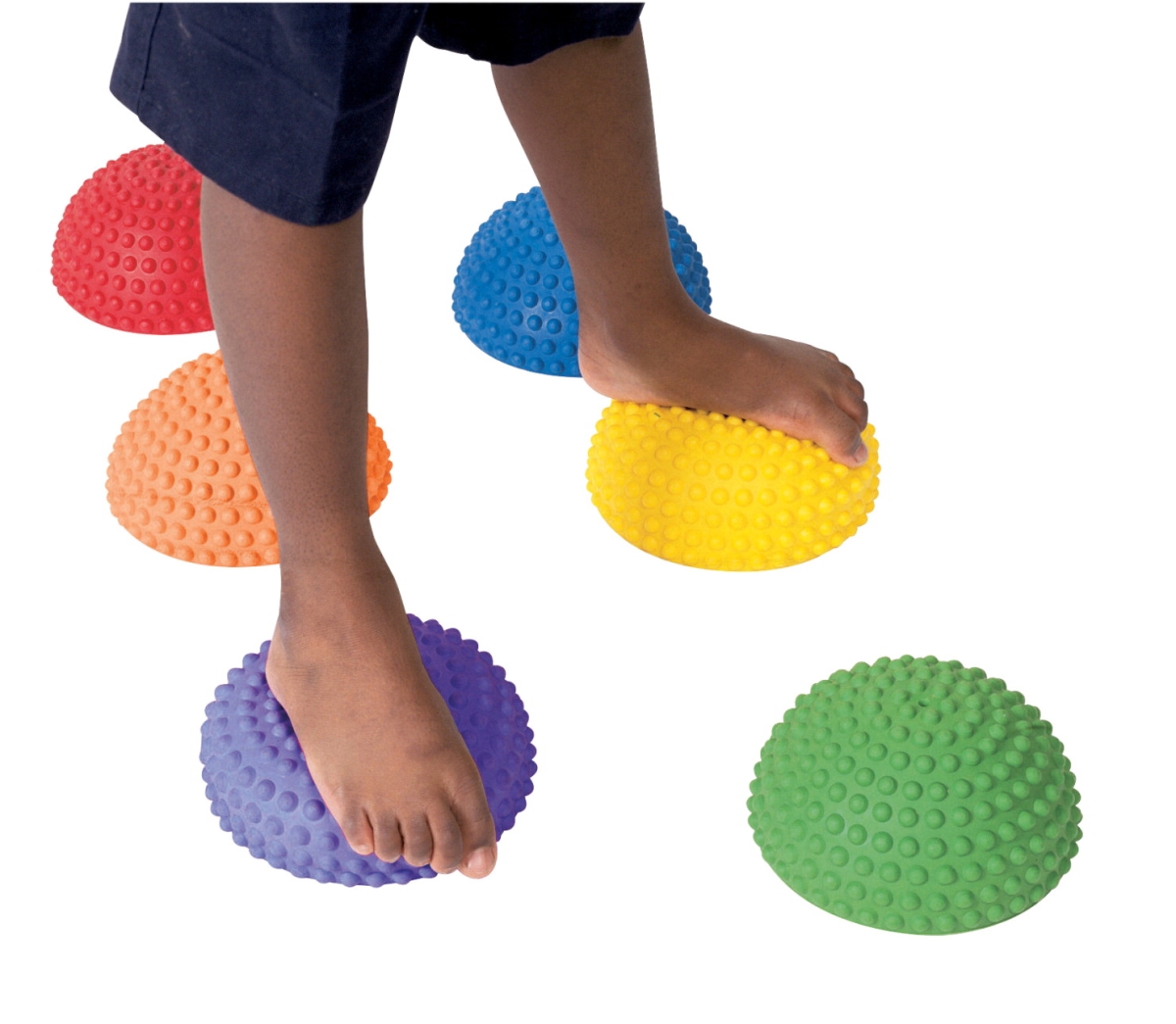 Abilitations Tactile Step-n-stones, Set Of 6
