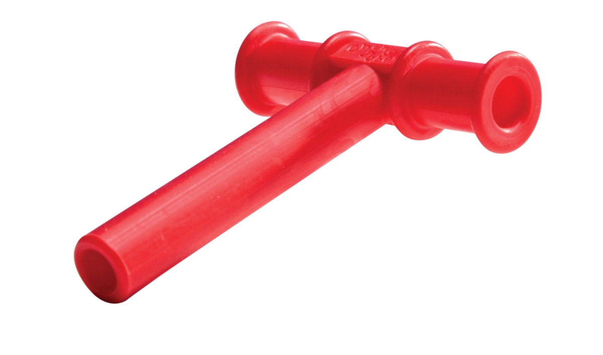 015790 Speech Pathology Chewy Tube, 0.5 In. Dia, Red