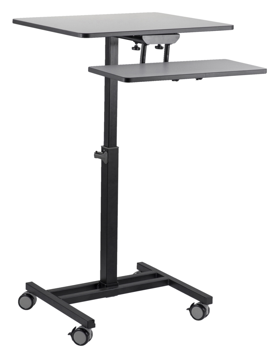 Oklahoma Sound 1600680 Edutouch Sit & Stand Cart With Keyboard Tray