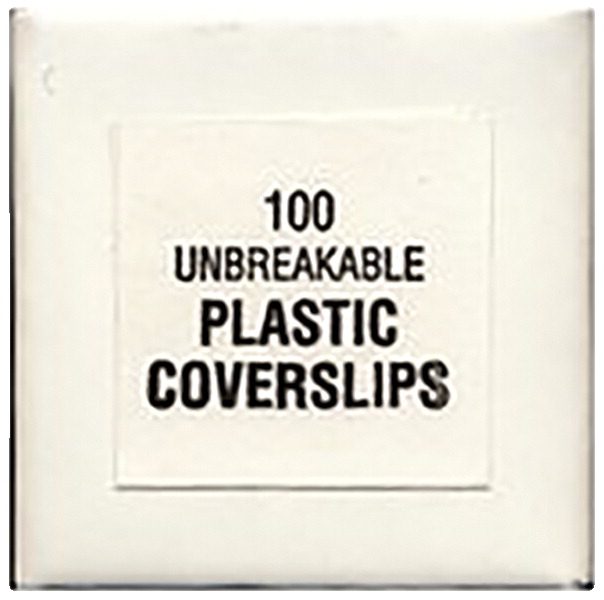569906 Rinzl Plastic Cover Slips - 22 X 22 Mm - Pack Of 100