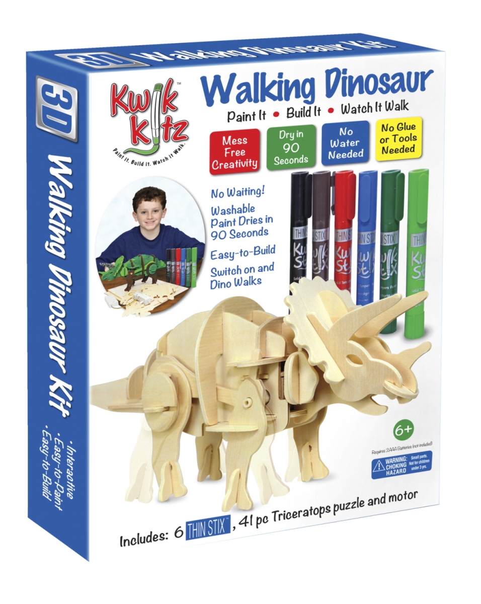 Pencil Grip 1590900 Kwik Kitz Walking Dinosaur Kit