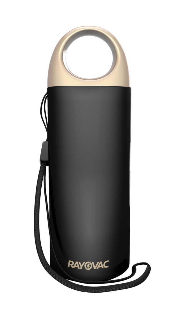 Spectrum Brands 1590208 Rayovac Power Siren Portable Charger & Flashlight Black Spectrum Brands 1590208 Rayovac Power Siren Portable Charger & Flashlight Black