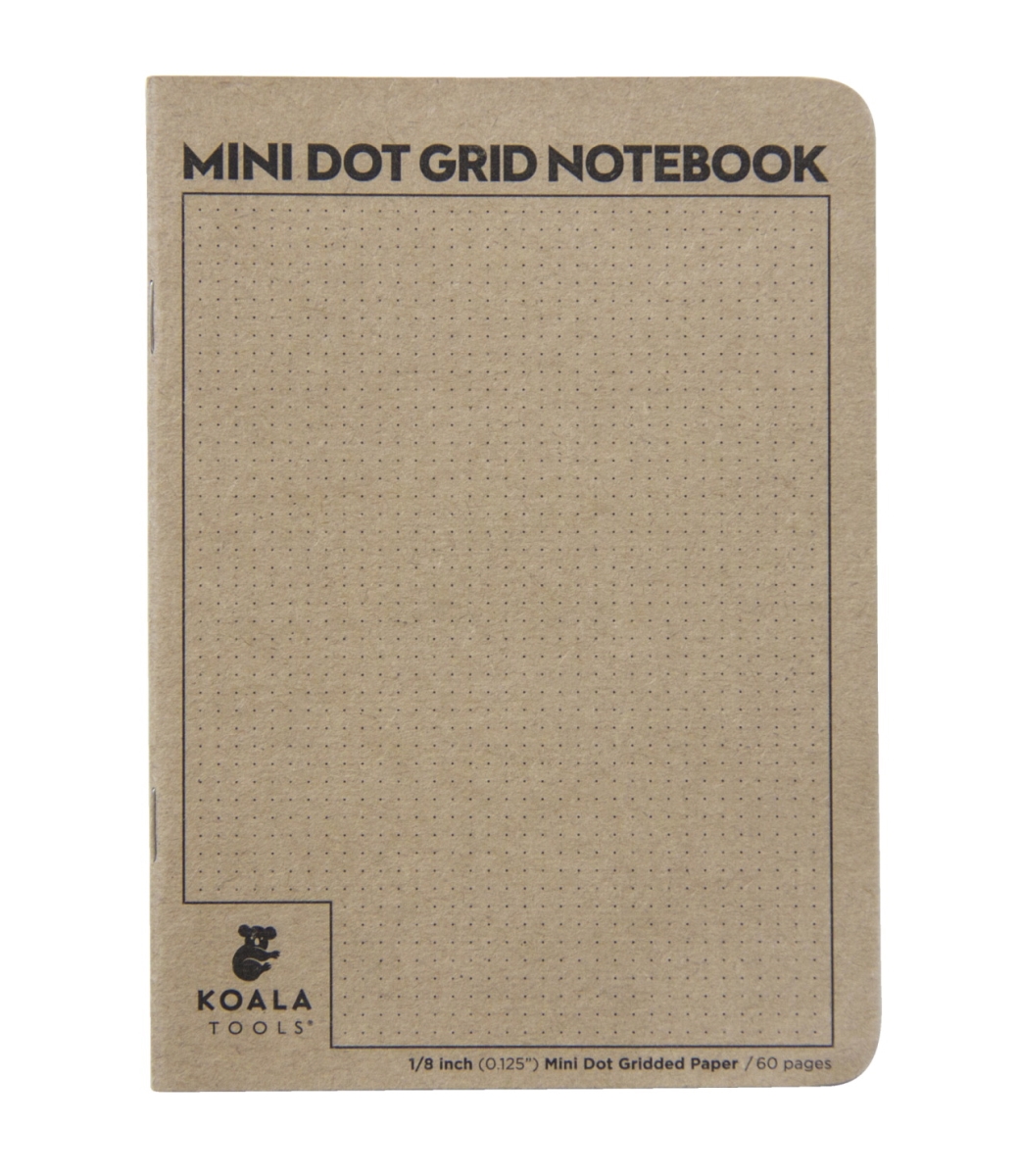 Koala Tools 1594898 5 X 7 In. Mini Dot-grid Notebook 60 Sheets - Pack Of 24