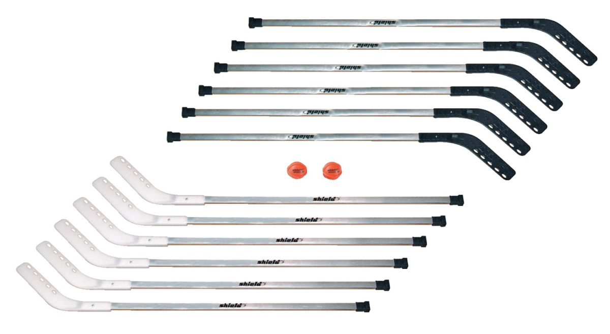 50 In. Aluminator Outdoor Replacement Floor Hockey Stick For Grades 9 To 12, White