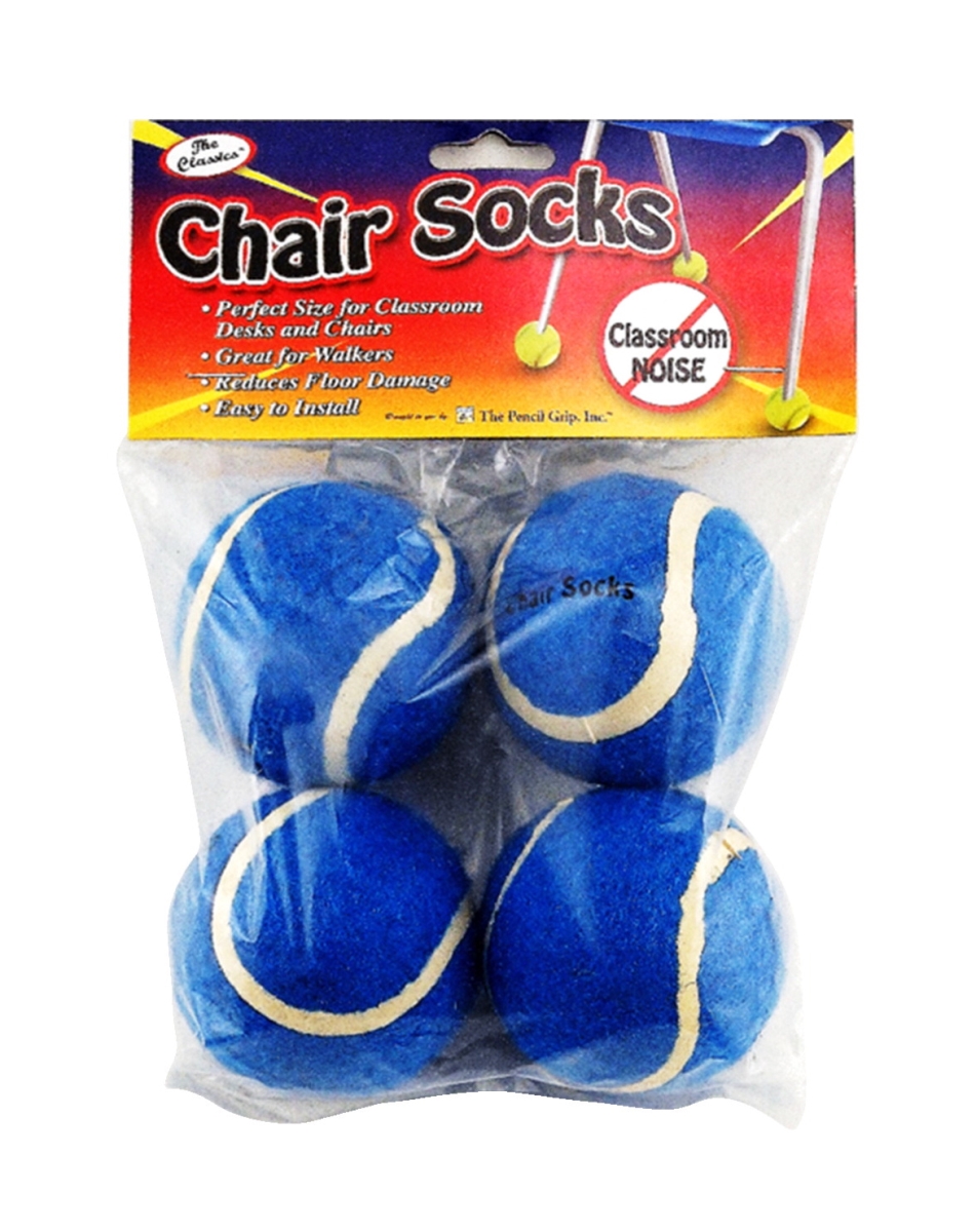 1546980 Chair Socks Floor Protectors, Blue - Packs Of 36