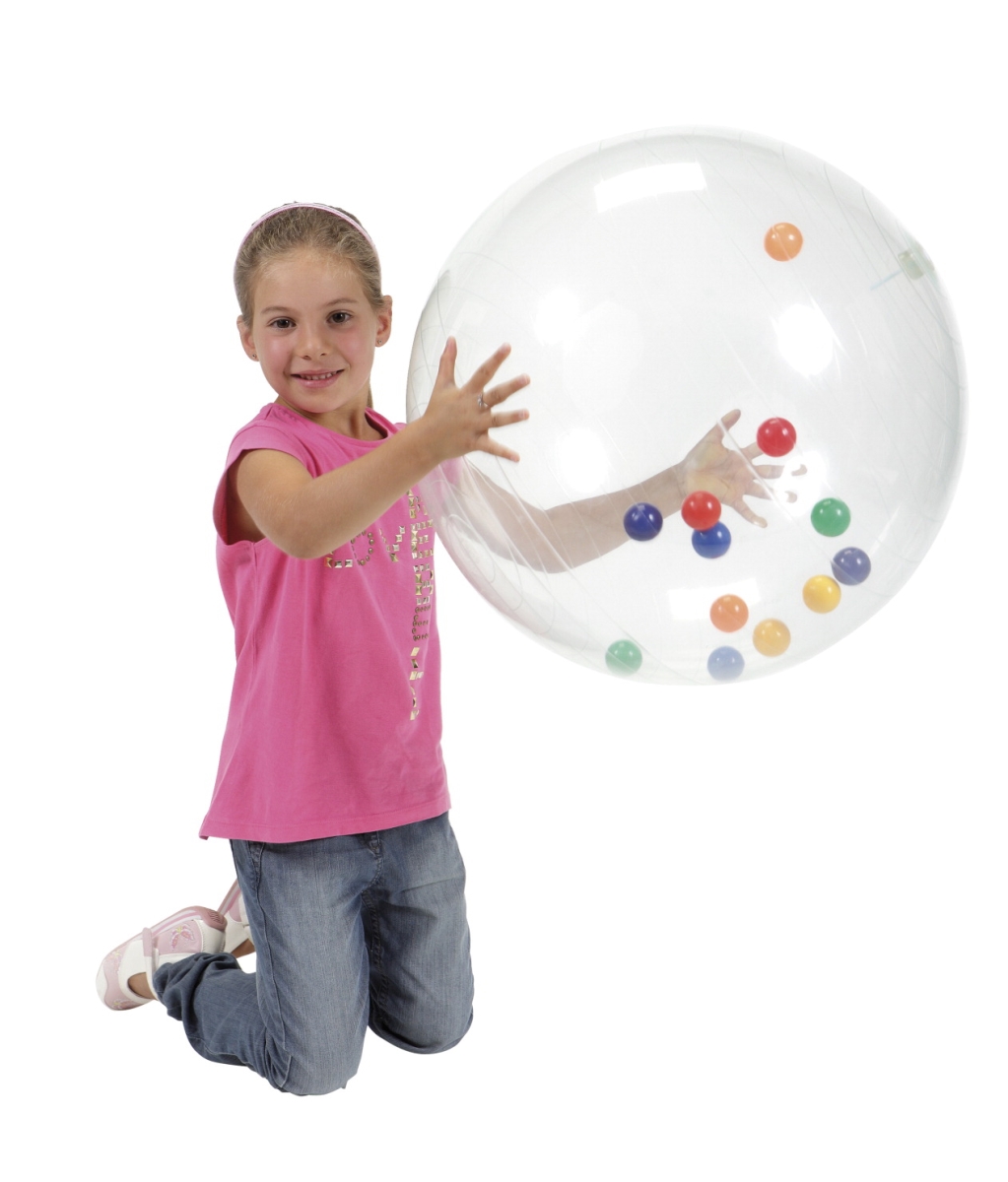 1005659 Gymnic 19.5 In. Visualizer Ball, Transparent