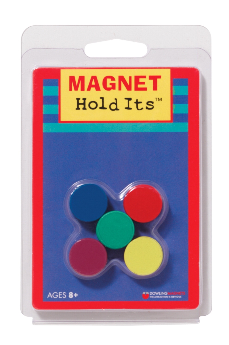 1465812 Ceramic Disc Magnets, 10.75 In., Assorted Colors - Pack Of 10
