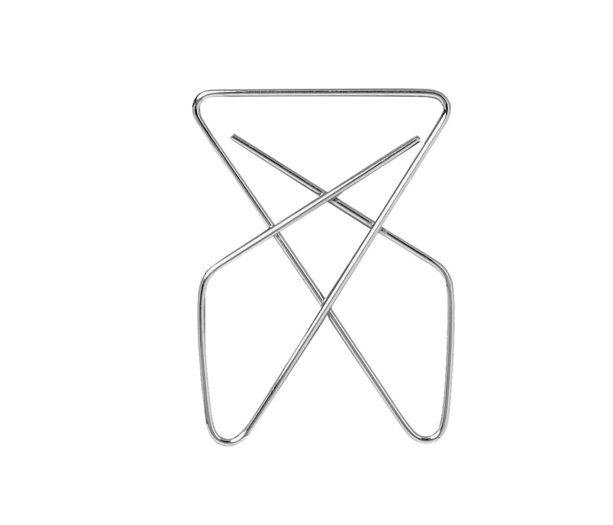 000066 Butterfly Large Number 1 Paper Clip, 2.50 In. - Steel Wire - Pack Of 12