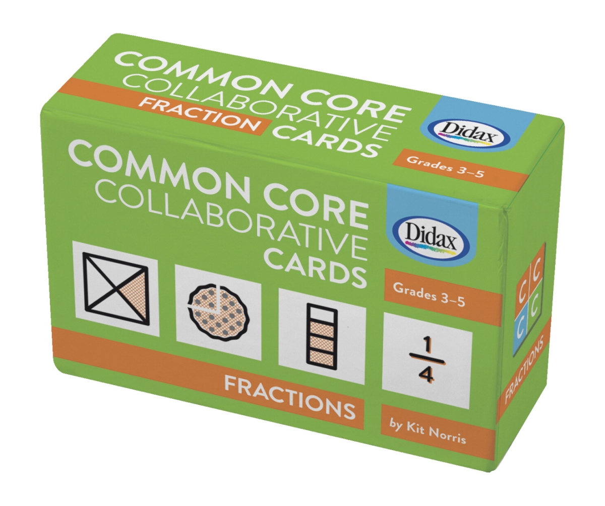 1567177 Common Core Collaborative Cards, Fractions - Grades 3 To 5