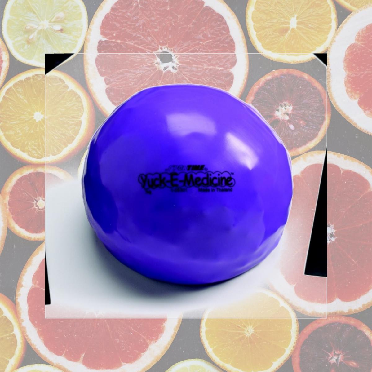 Picture of Sportime 021256 6.6 Lbs. - 8 In. Yuck-E-Medicine Ball - Violet