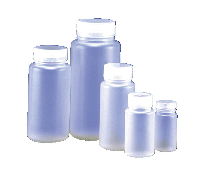 560350 250 Ml Wide Mouth Polypropylene Bottles - Pack Of 12