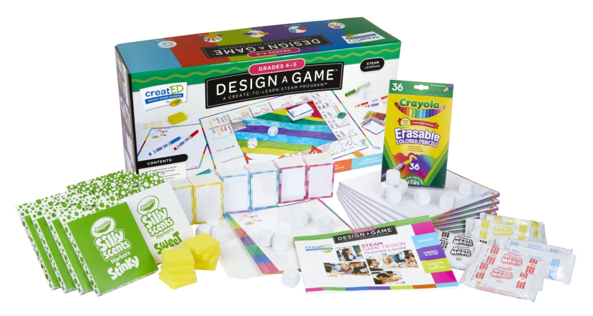 Crayola 2006753 Design-a-game For Classrooms Steam Program - Grade 4 To 5