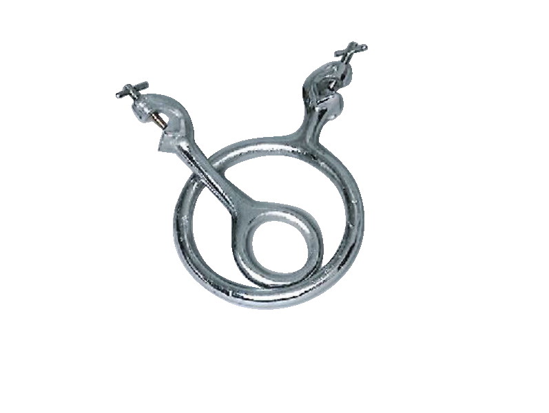 030-8769 3 In. Dia. Plated Cast Iron Support Ring