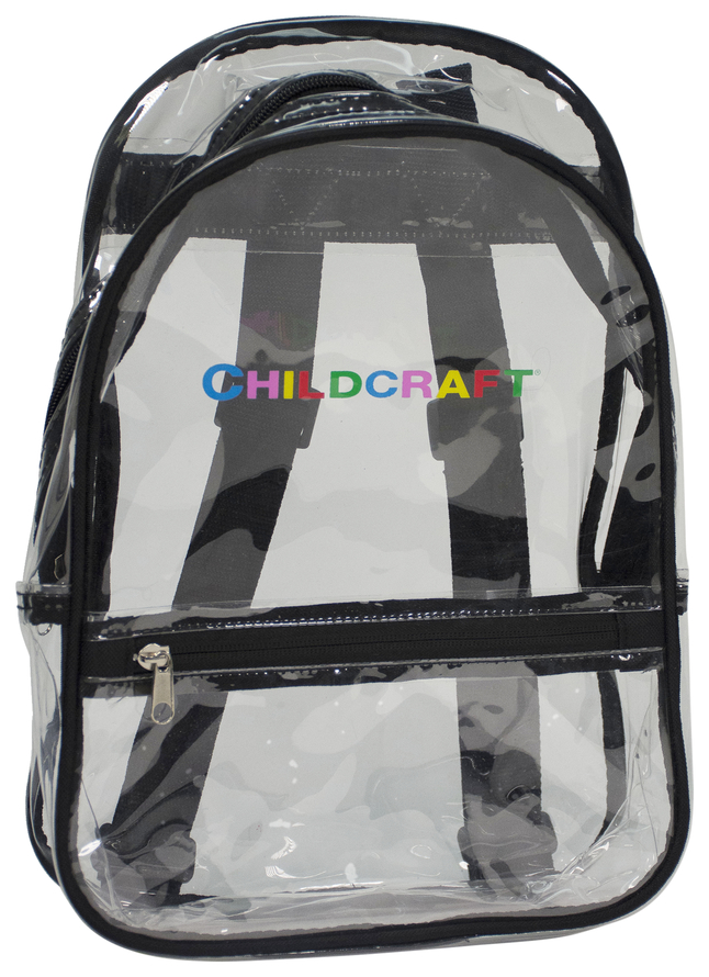 1594658 Clear Backpack - Large