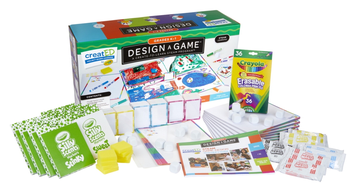 Crayola 2006754 Design-a-game For Classrooms Steam Program - Grade K To 1