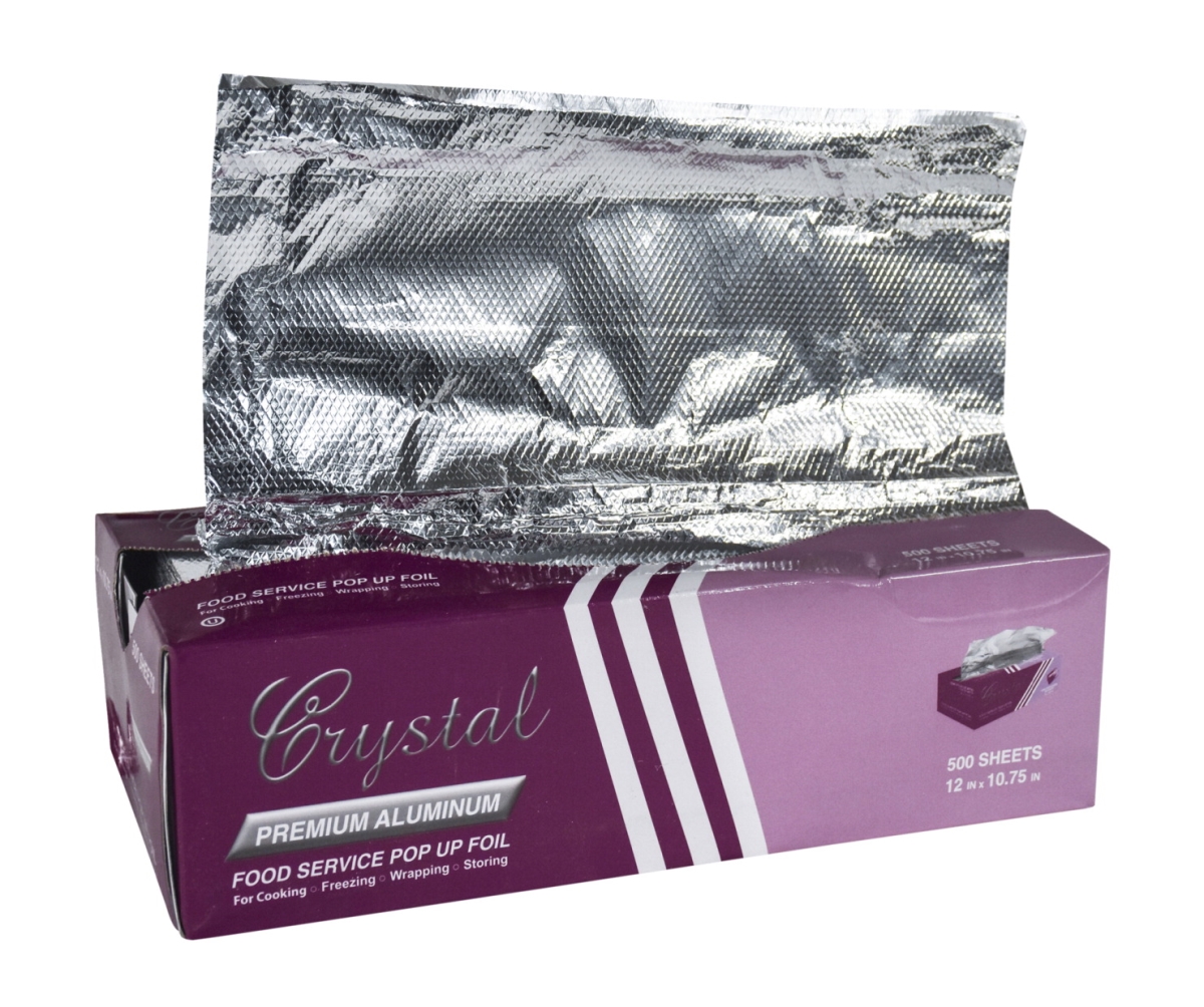 2003426 12 X 10.75 In. Pop Up Foil Interfold Sheets - 500 Per Box - Case Of 6