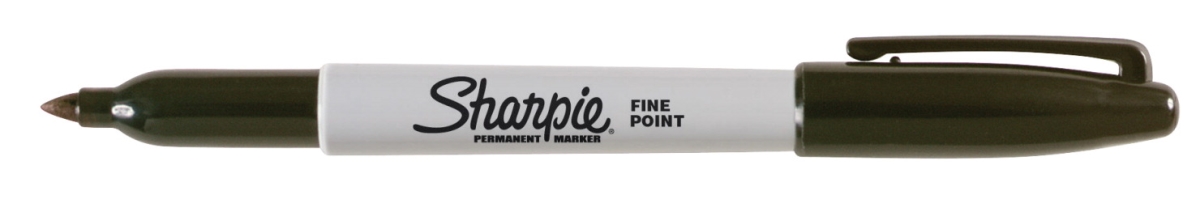 Sharpie 059391 Fine Point Permanent Marker, Black