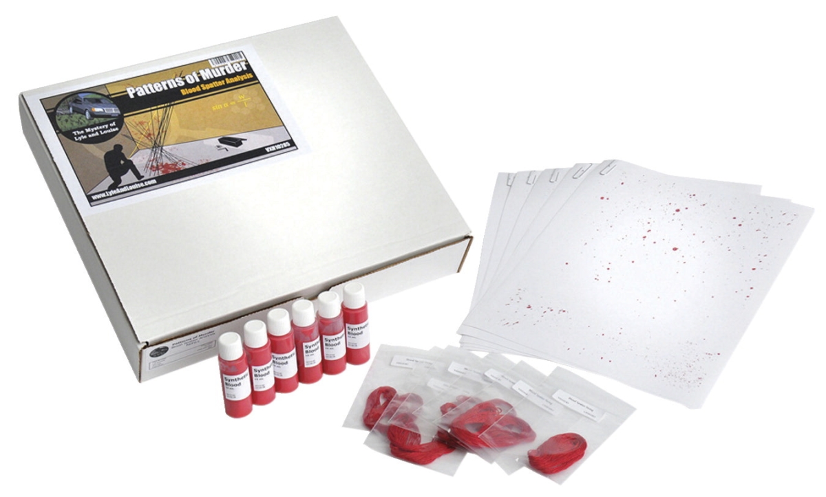 1414098 Blood Spatter Kit - Refill - 18 Piece