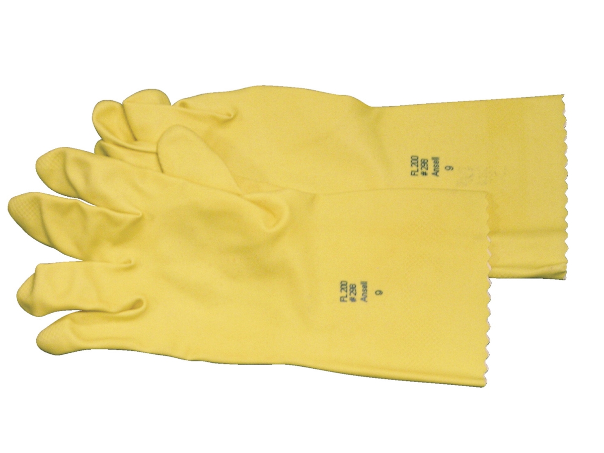 1489834 12 In. Surewerx Protective Glove, Yellow - Pack Of 2