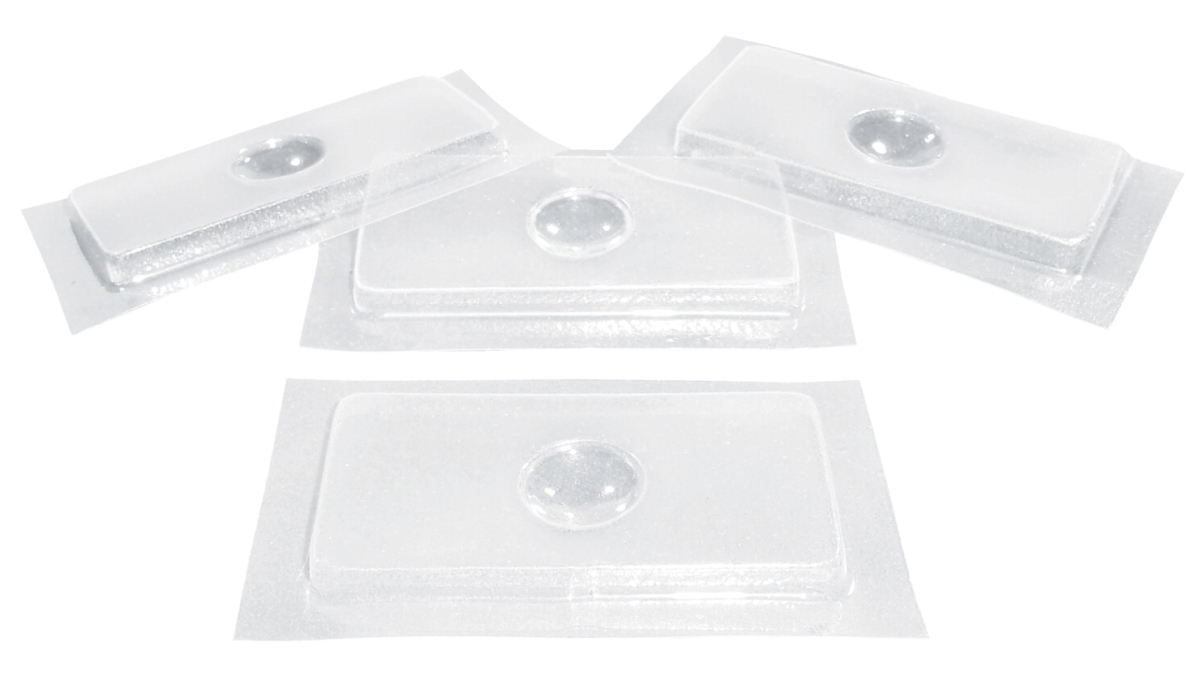 2003032 3 X 1 In. Supplies Plastic Well Slides - Pack Of 10
