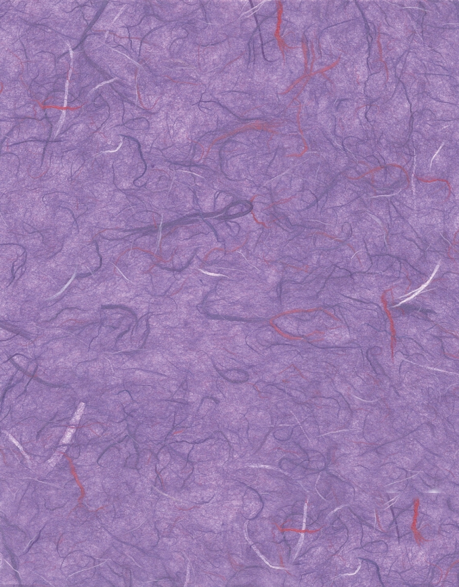 2005669 8.5 X 11 In. Bright Unryu Paper, Purple Confetti - Pack Of 32