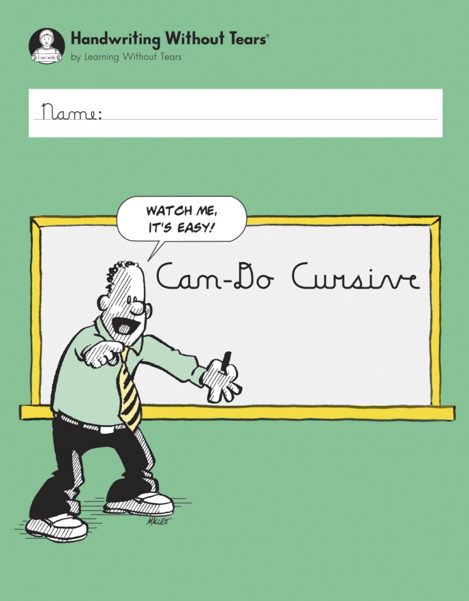 2001775 Can-do Cursive Workbook - Grade 5