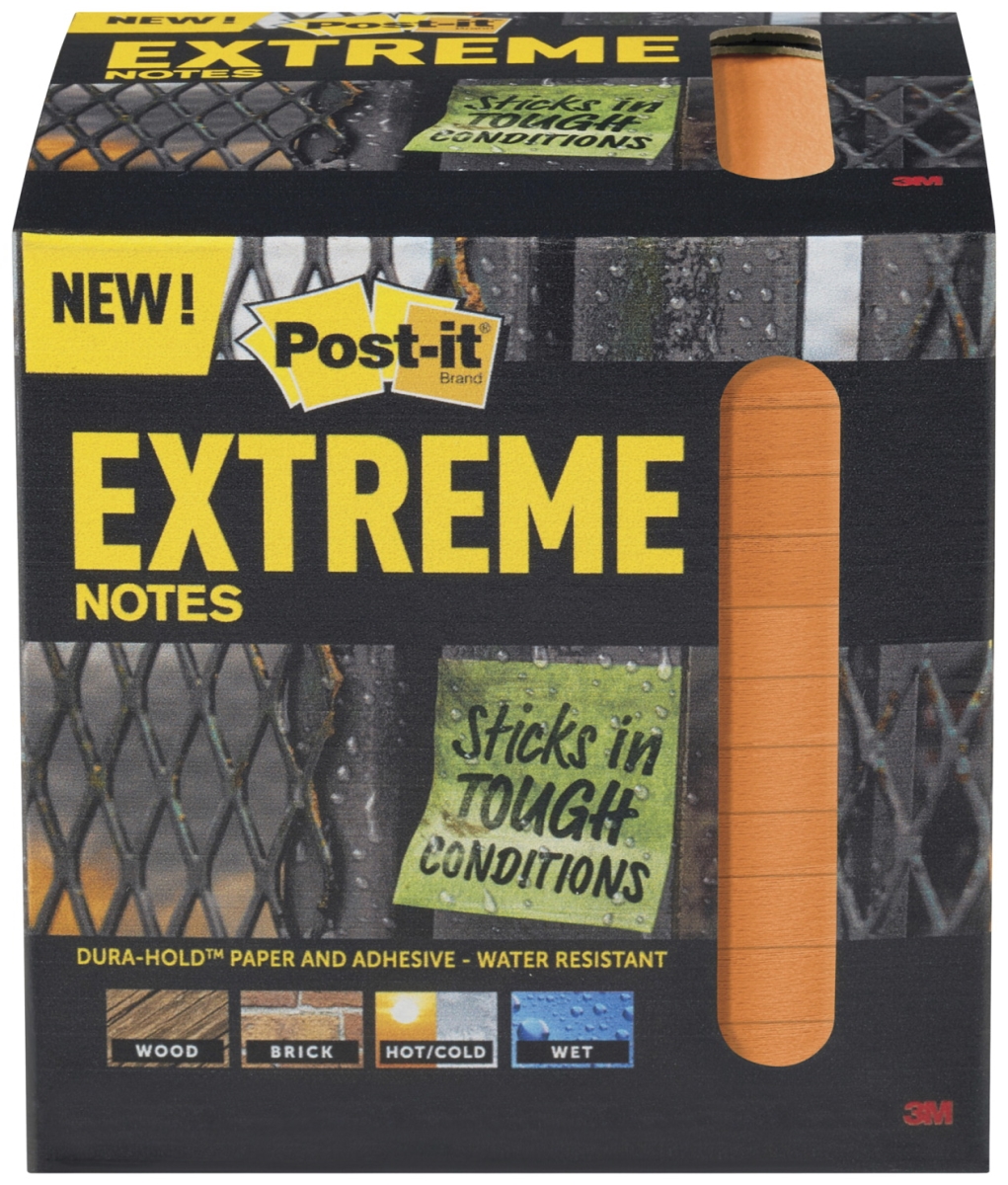 1612777 3 X 3 In. Extreme Notes, Orange - Pack Of 12 - 45 Sheets