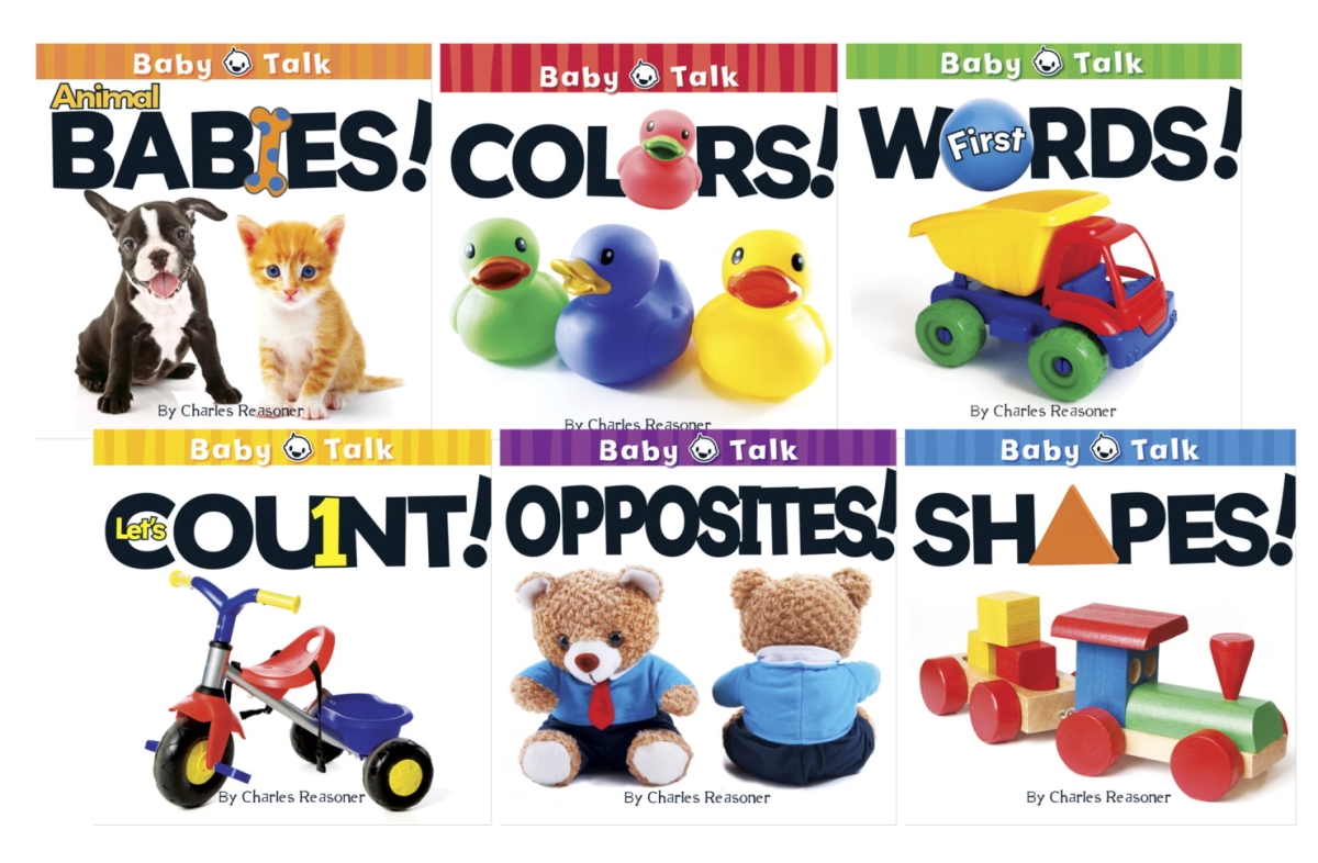 2002905 Baby Talk Board Book Series - Set Of 6
