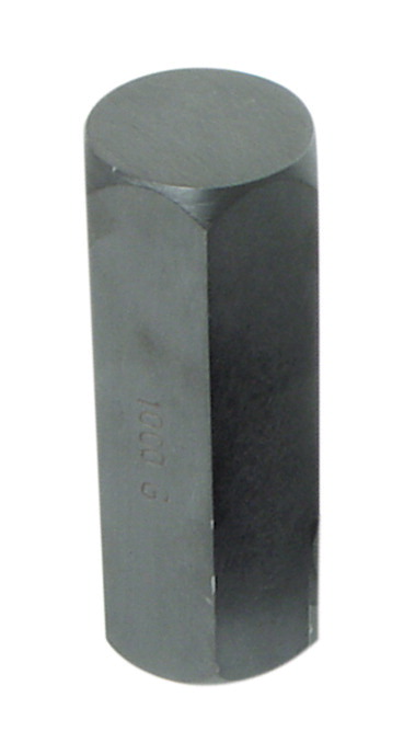 230-0352 1 Kg Steel Metric Hex Weight, Black
