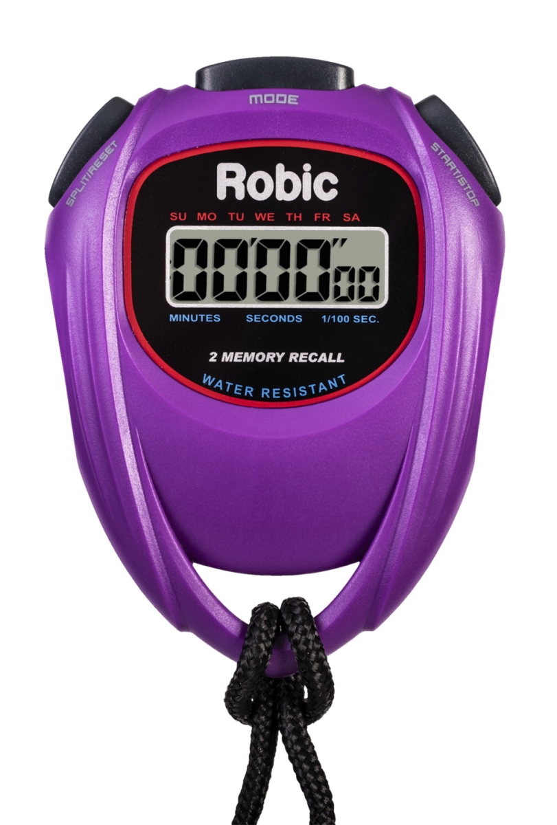 2004921 Sc-429 Water Resistant All Purpose Stopwatch, Purple