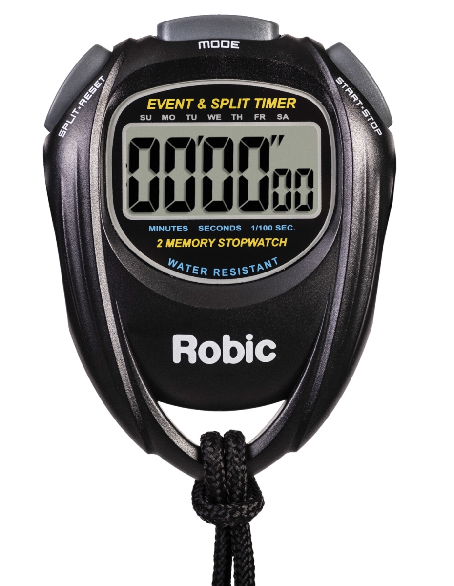 2004923 Sc-429 Water Resistant All Purpose Stopwatch, Black