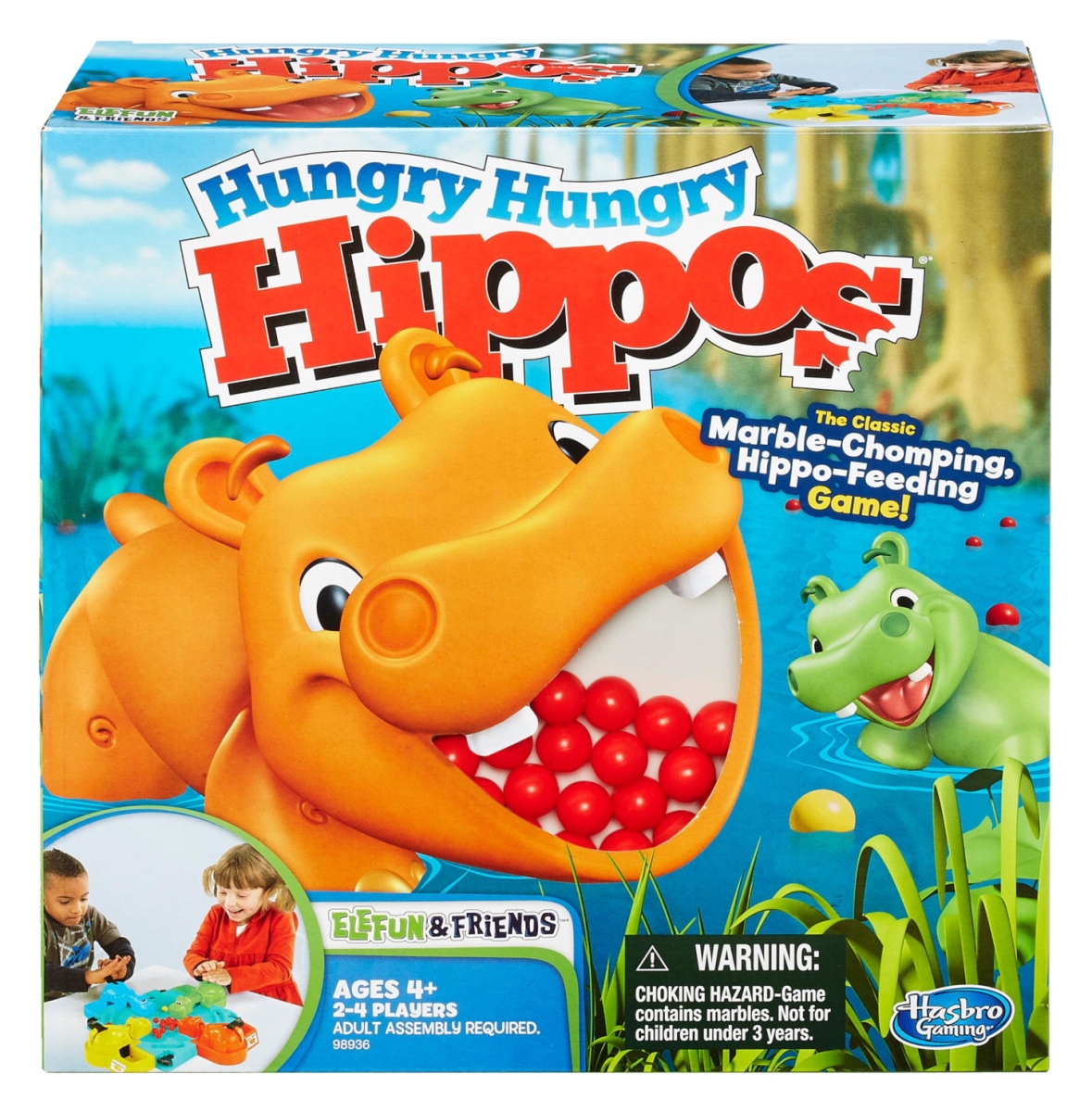 2001212 Elefun & Friends Hungry Hungry Hippos Game